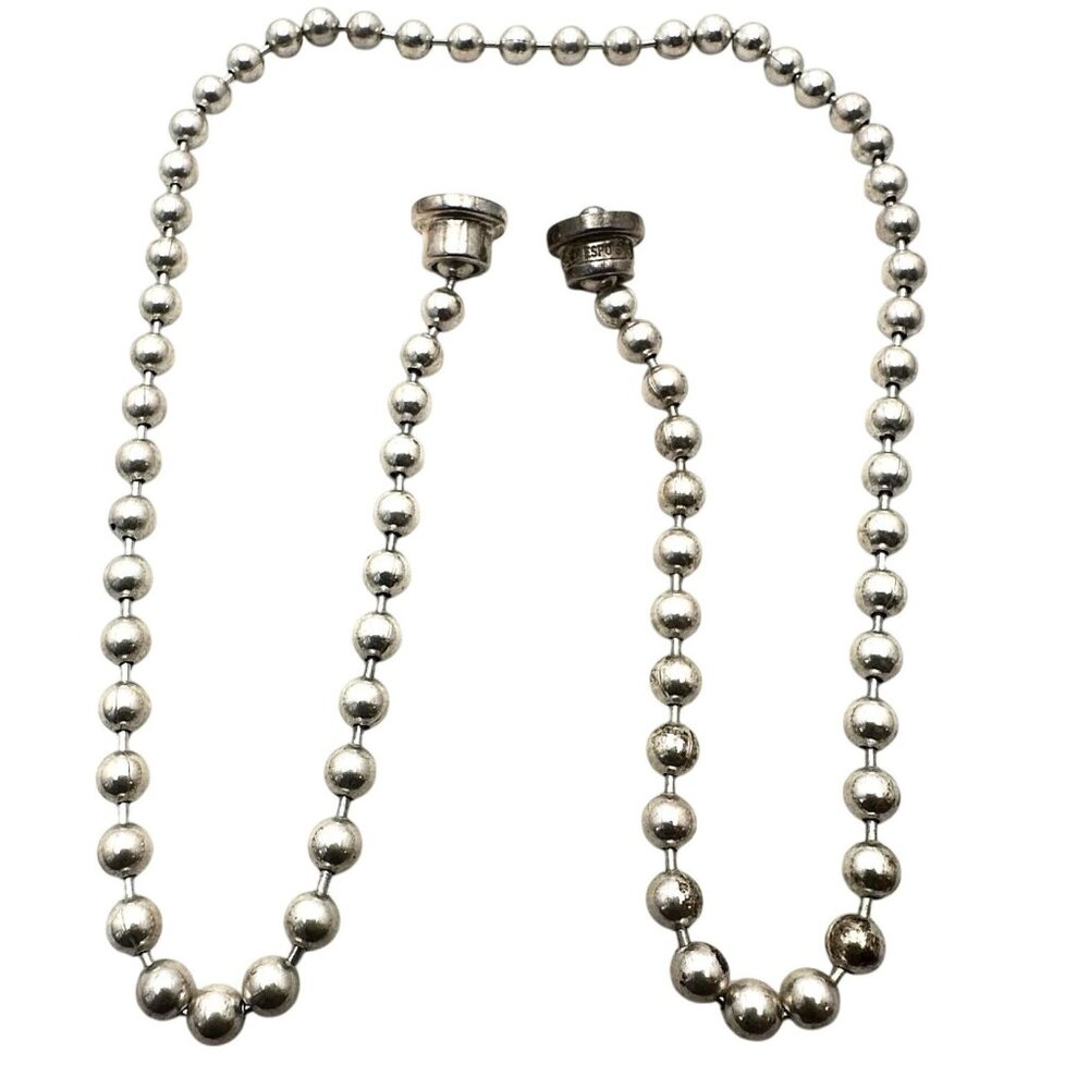 Joseph Esposito Popcorn Chain Magnetic Clasp 18 Inch Necklace 33 Gram